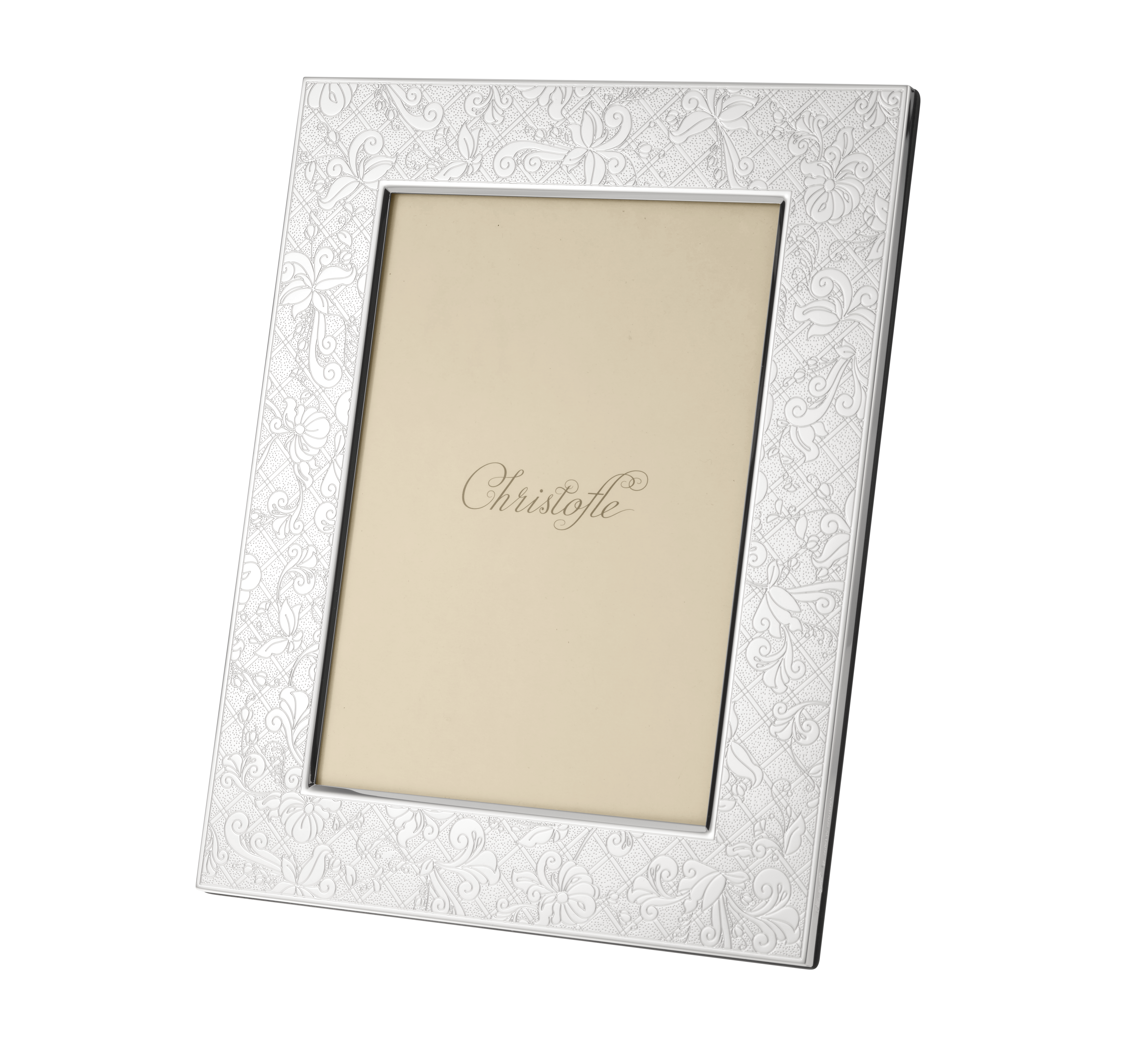 愛用 Silver plated picture frame - for 13 x 18 cm photos Jardin d フォトフレーム